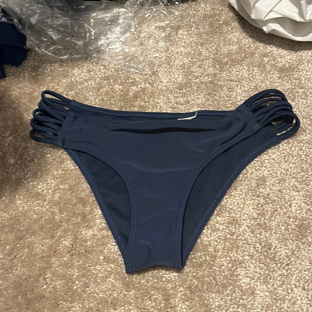 blue swim bottoms